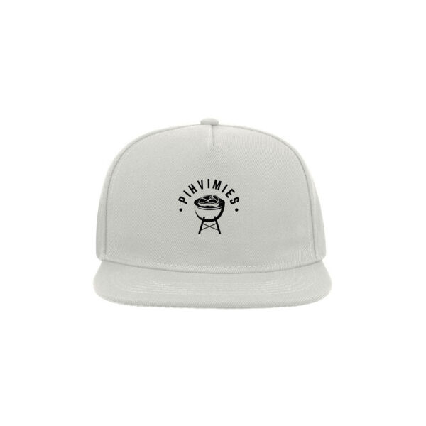 Pihvimies Valkoinen Snap Back lippis Thumbnail