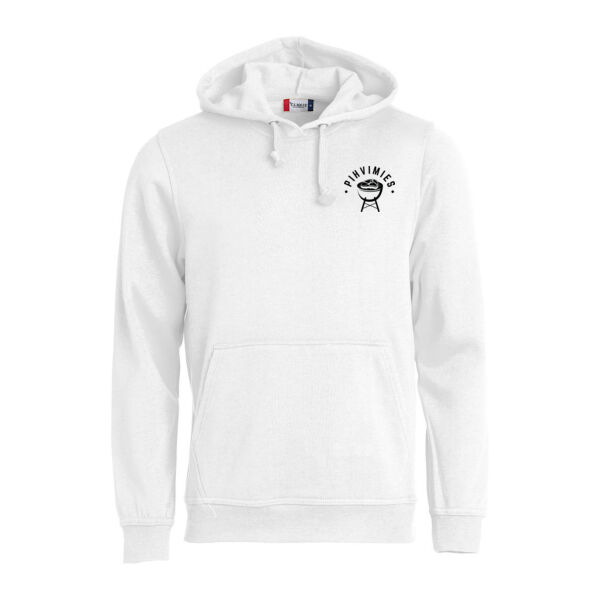 Pihvimies Unisex Huppari Mustalla Logolla Thumbnail